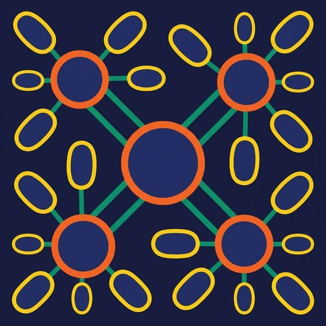 Data Vault model showing Hubs, Links, and Satellites as interconnected components